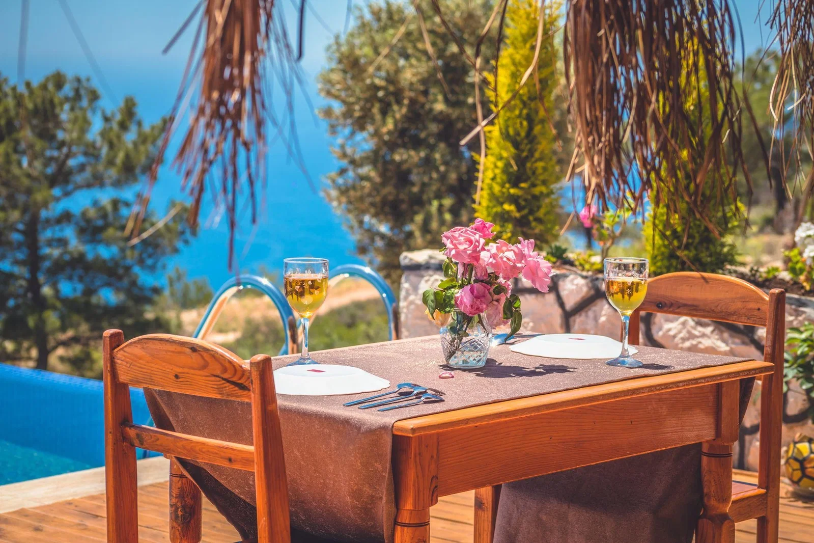 Patara’da Deniz Manzaralı, Korunaklı Havuzlu, Jakuzili, Kiralık Villa