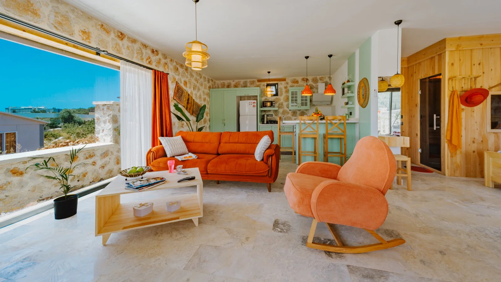 Patara’da Deniz Manzaralı, Korunaklı Havuzlu, 2 Kişilik, Ekonomik Villa