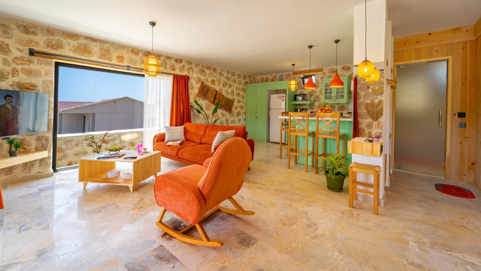 Patara’da Deniz Manzaralı, Korunaklı Havuzlu, 2 Kişilik, Ekonomik Villa
