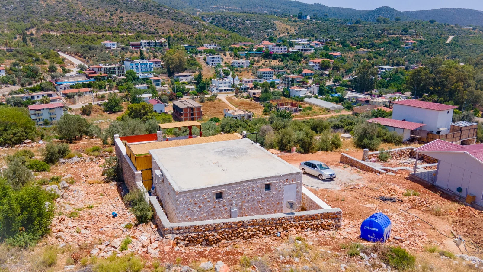 Patara’da Deniz Manzaralı, Korunaklı Havuzlu, 2 Kişilik, Ekonomik Villa
