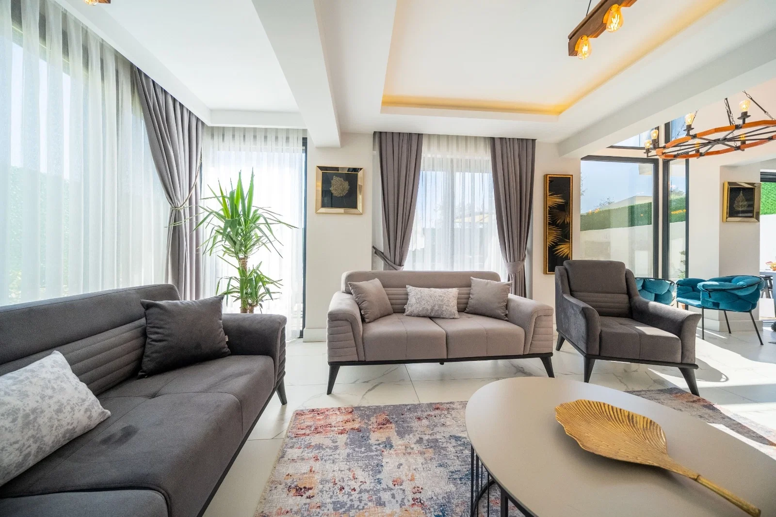 Göcek’te Sakin Konumda, Korunaklı Havuzlu, 8 Kişilik, Lüks Villa