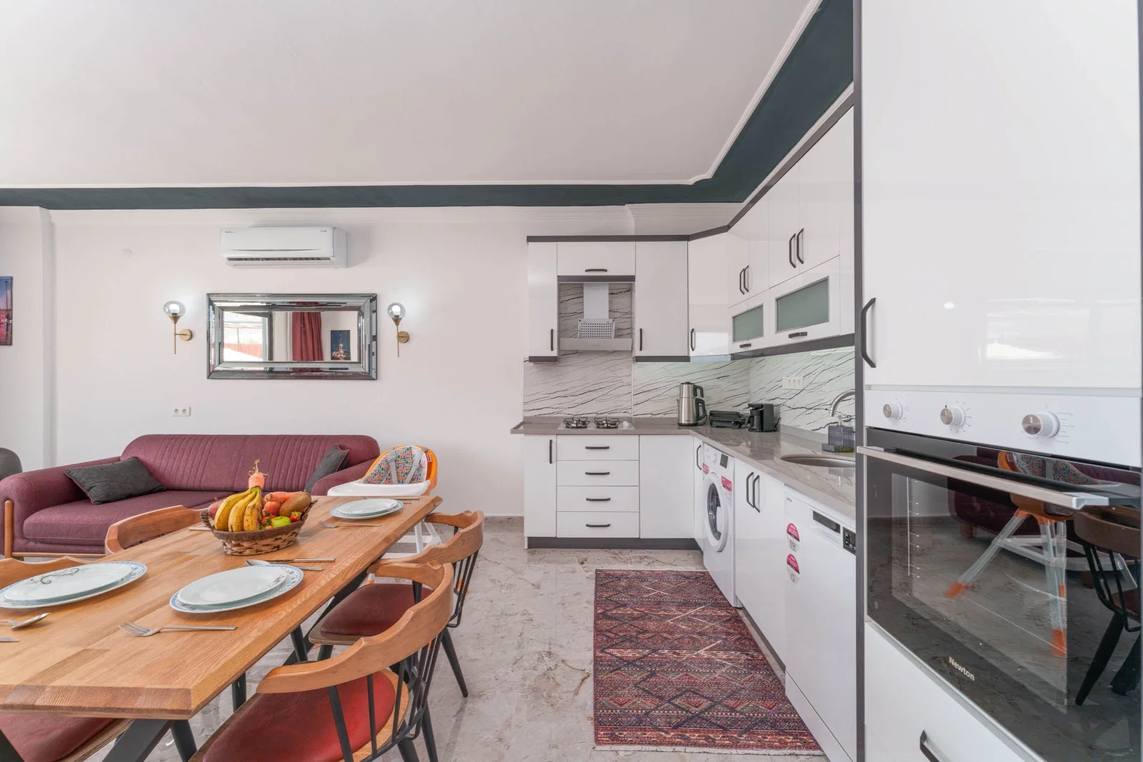 Çavdır’da Balayı Çiftlerine Uygun, Korunaklı Havuzlu, 1 Yatak Odalı, Kiralık Villa
