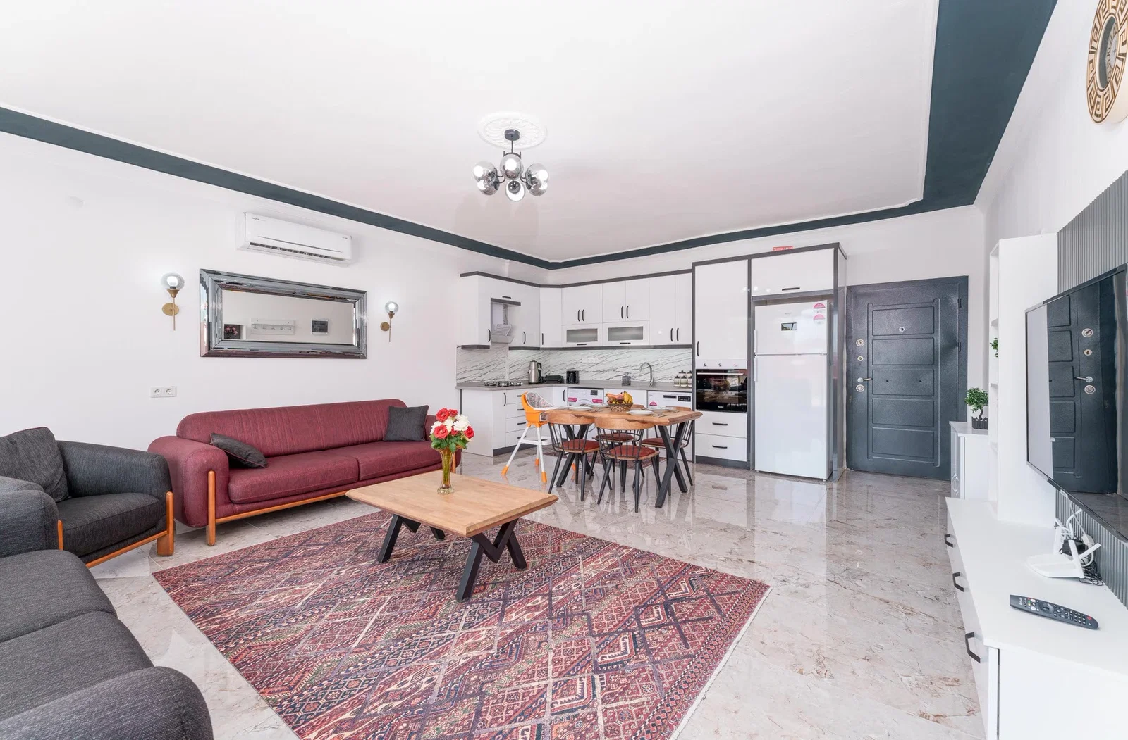 Çavdır’da Balayı Çiftlerine Uygun, Korunaklı Havuzlu, 1 Yatak Odalı, Kiralık Villa