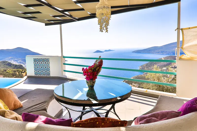 Kalkan’da balayı kiralık villa, fotoğraf 14