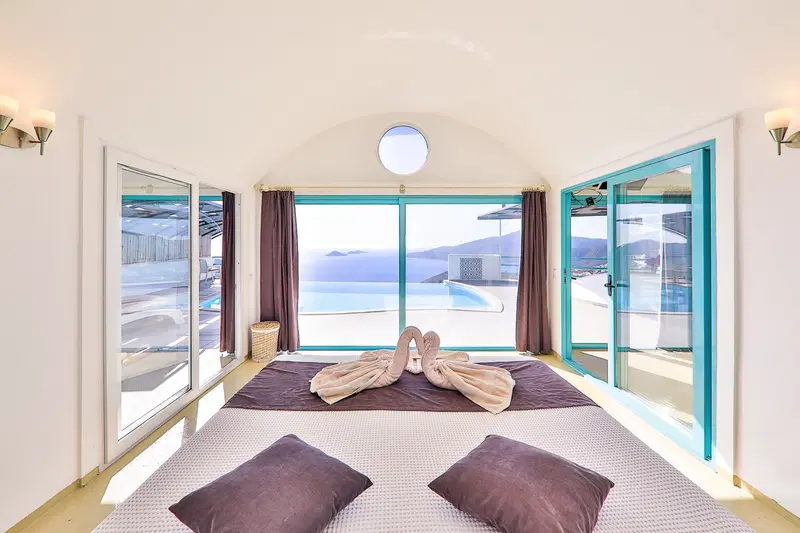 Kalkan’da deniz manzaralı kiralık villa, fotoğraf 20