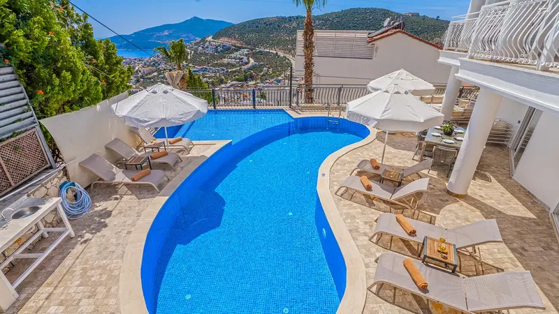 Kalkan’da özel havuzlu kiralık villa, fotoğraf 5