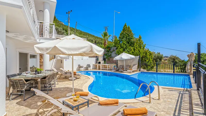 Kalkan’da bahçeli kiralık villa, fotoğraf 4
