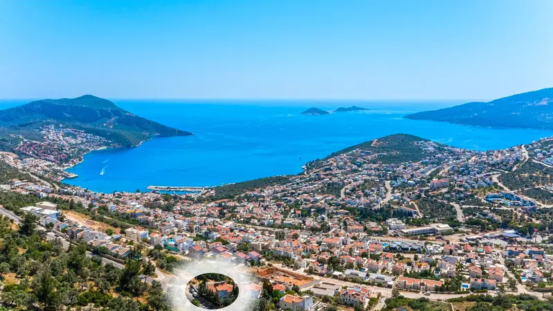 Kalkan’da yan yana kiralık villa, fotoğraf 7