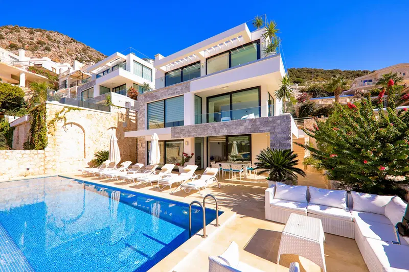 Kalkan’da özel havuzlu kiralık villa, fotoğraf 5