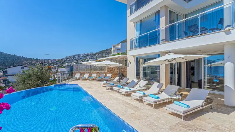 Kalkan’da özel havuzlu kiralık villa, fotoğraf 3