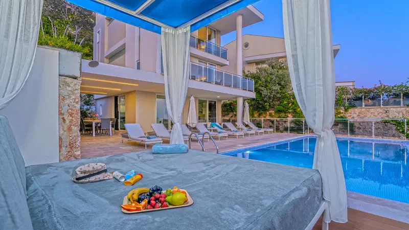 Kalkan’da lüks kiralık villa, fotoğraf 8