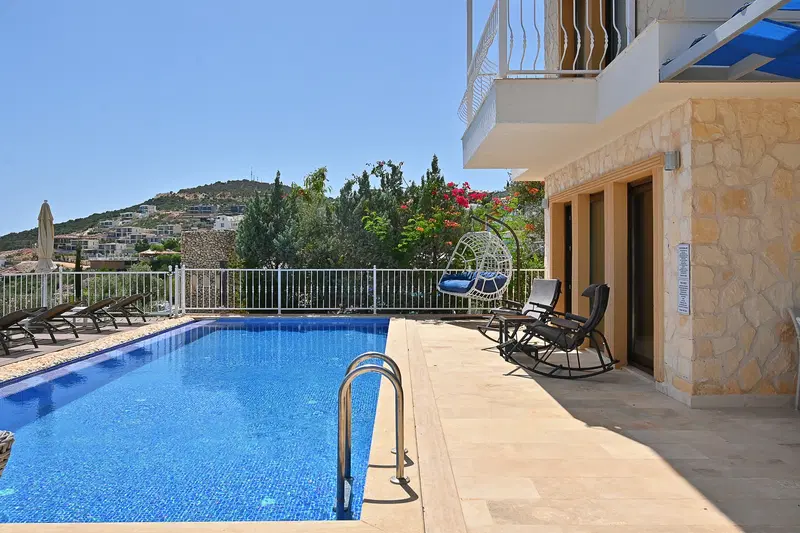 Kalkan’da özel havuzlu kiralık villa, fotoğraf 3