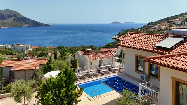 Kalkan’da bahçeli kiralık villa, fotoğraf 2