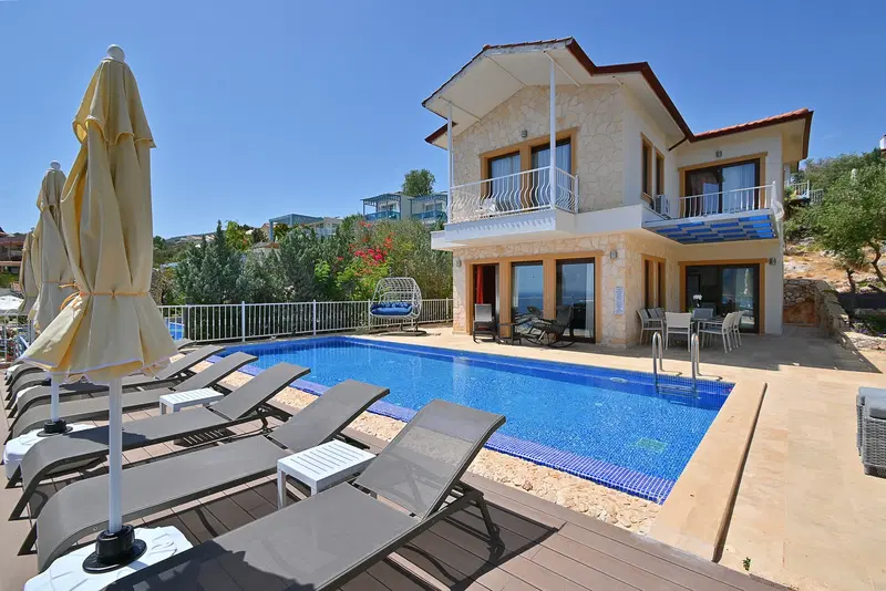 Kalkan’da çocuk dostu kiralık villa, fotoğraf 8