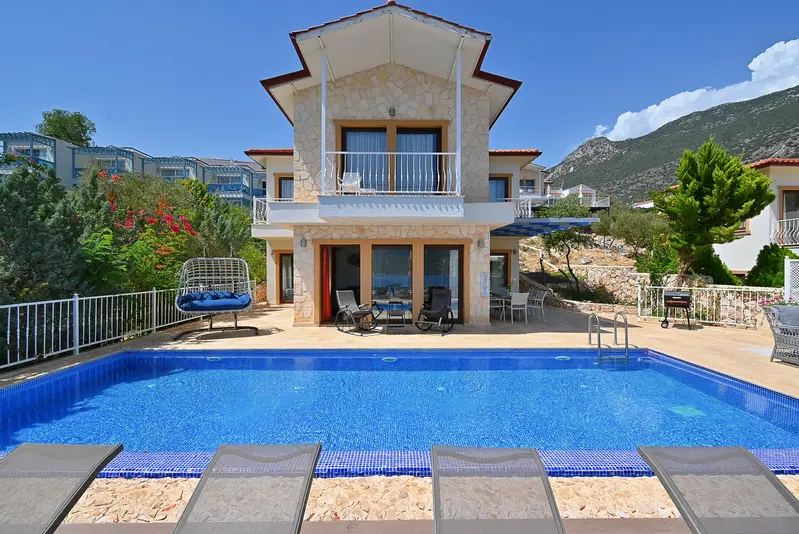 Kalkan’da yan yana kiralık villa, fotoğraf 6