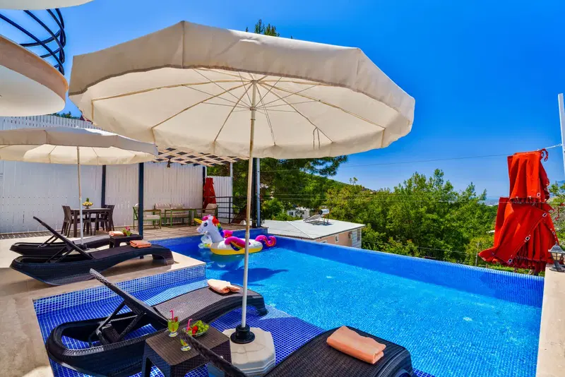 Kalkan’da bahçeli kiralık villa, fotoğraf 4
