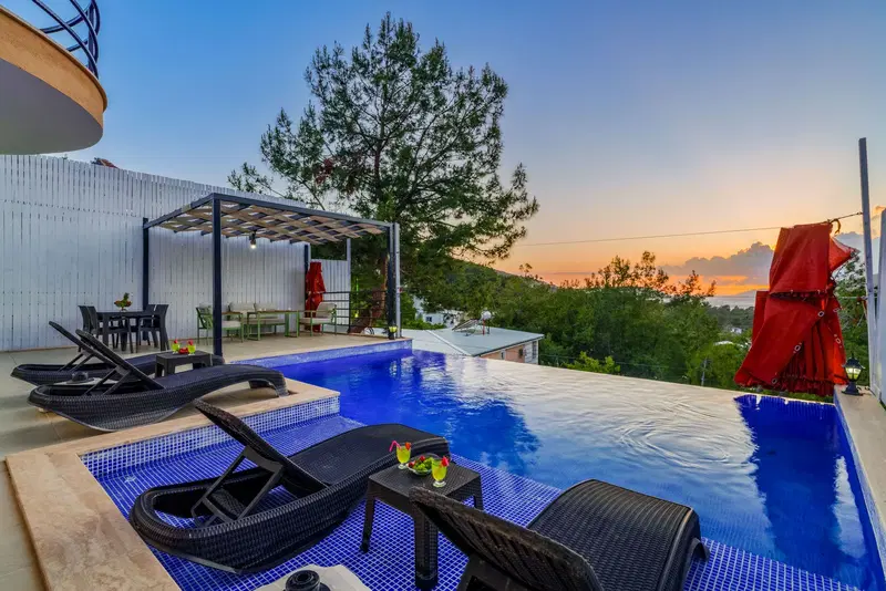 Kalkan’da muhafazakar kiralık villa, fotoğraf 6