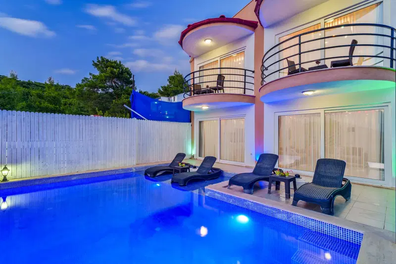 Kalkan’da balayı kiralık villa, fotoğraf 7