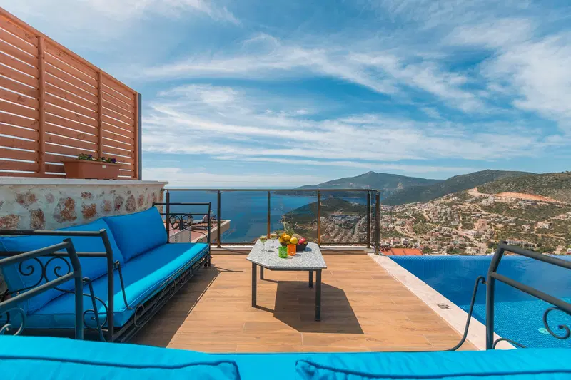 Kalkan’da lüks kiralık villa, fotoğraf 5