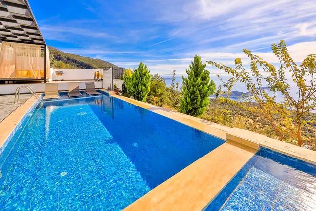 Kalkan’da çocuk havuzlu kiralık villa, fotoğraf 4