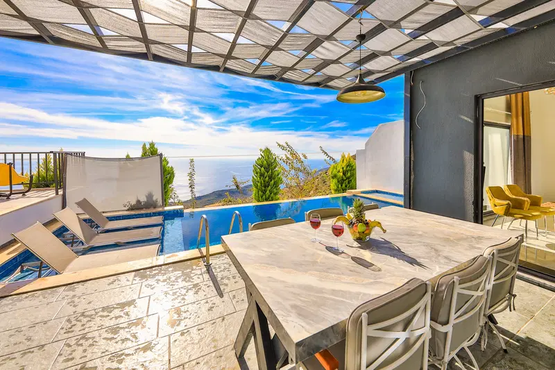 Kalkan’da yan yana kiralık villa, fotoğraf 8