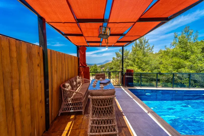 Kalkan’da yan yana kiralık villa, fotoğraf 6