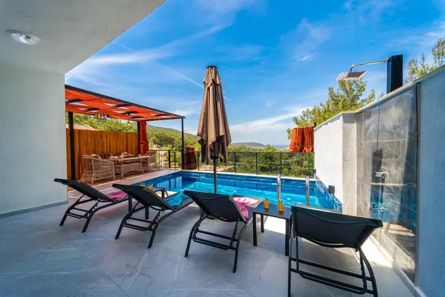 Kalkan’da bahçeli kiralık villa, fotoğraf 4