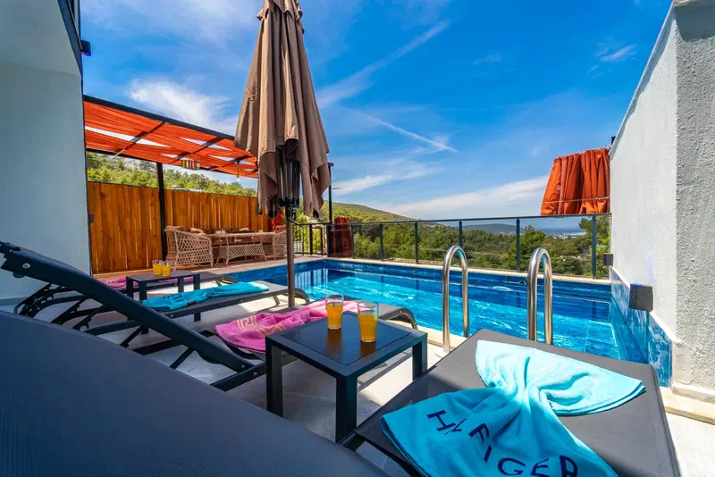 Kalkan’da doğa içinde kiralık villa, fotoğraf 8