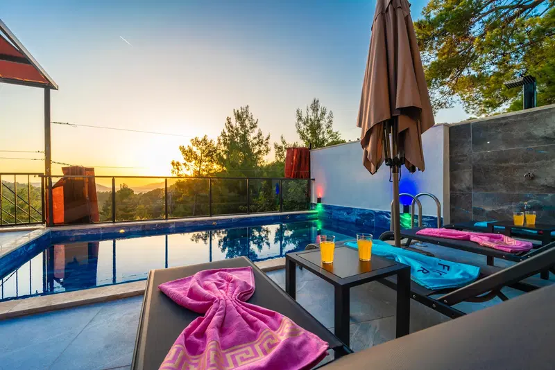 Kalkan’da özel havuzlu kiralık villa, fotoğraf 5