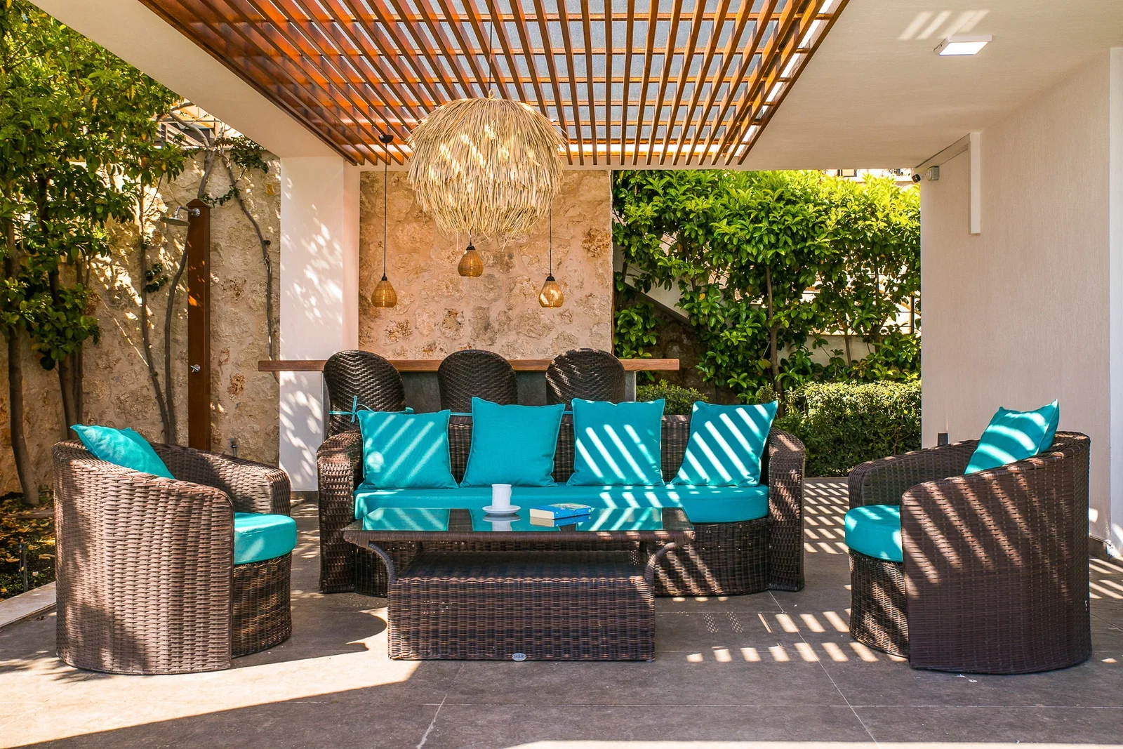 Kalkan’da Merkeze Yakın, Özel Havuzlu, 5 Yatak Odalı, Lüks Villa