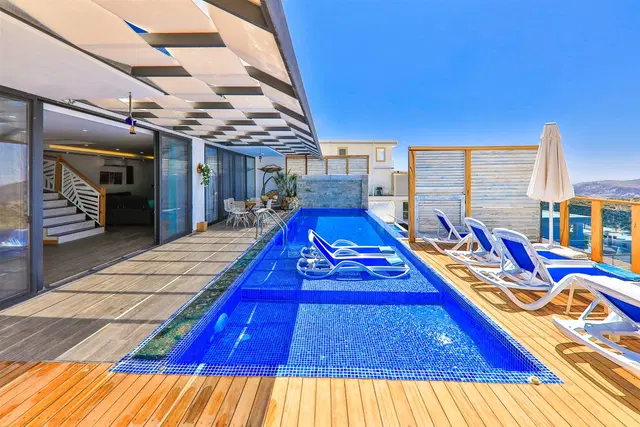 Kalkan’da muhafazakar kiralık villa, fotoğraf 4