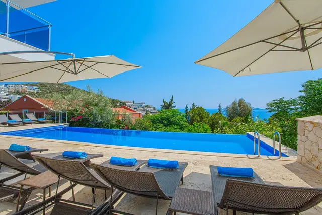 Kalkan’da özel havuzlu kiralık villa, fotoğraf 4