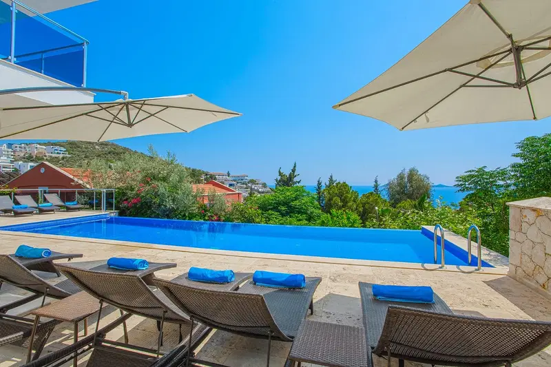 Kalkan’da özel havuzlu kiralık villa, fotoğraf 4