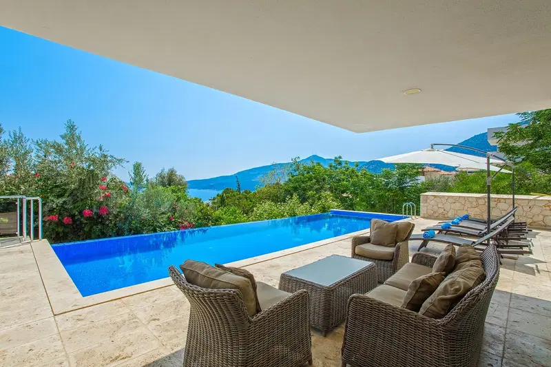 Kalkan’da lüks kiralık villa, fotoğraf 6
