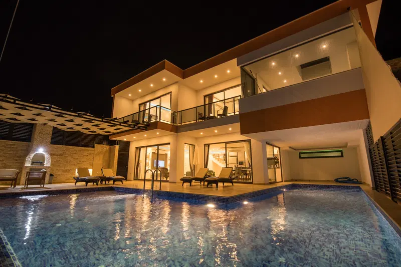 Kalkan’da saunalı kiralık villa, fotoğraf 4