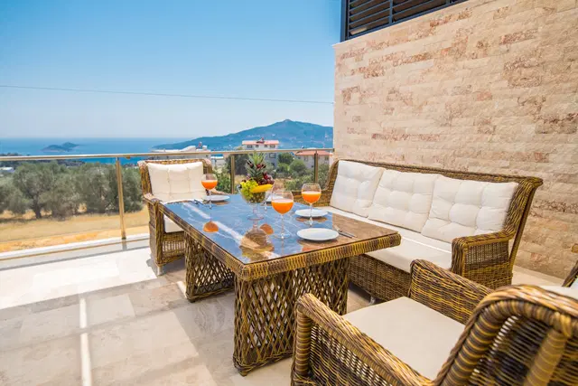 Kalkan’da saunalı kiralık villa, fotoğraf 4