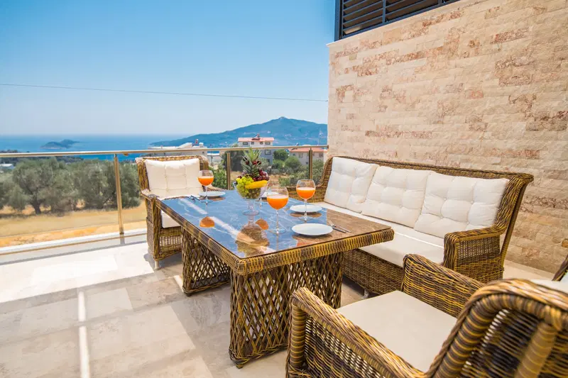 Kalkan’da saunalı kiralık villa, fotoğraf 4