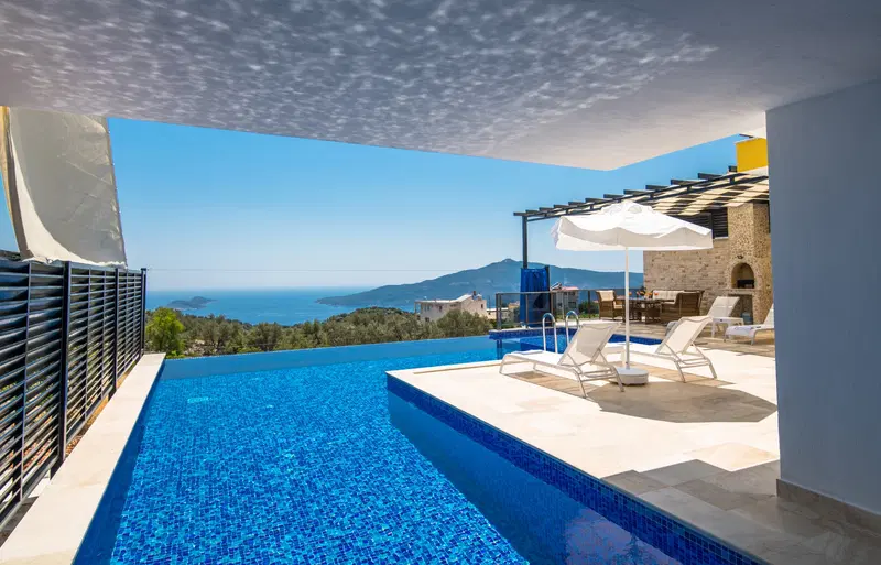 Kalkan’da özel havuzlu kiralık villa, fotoğraf 6
