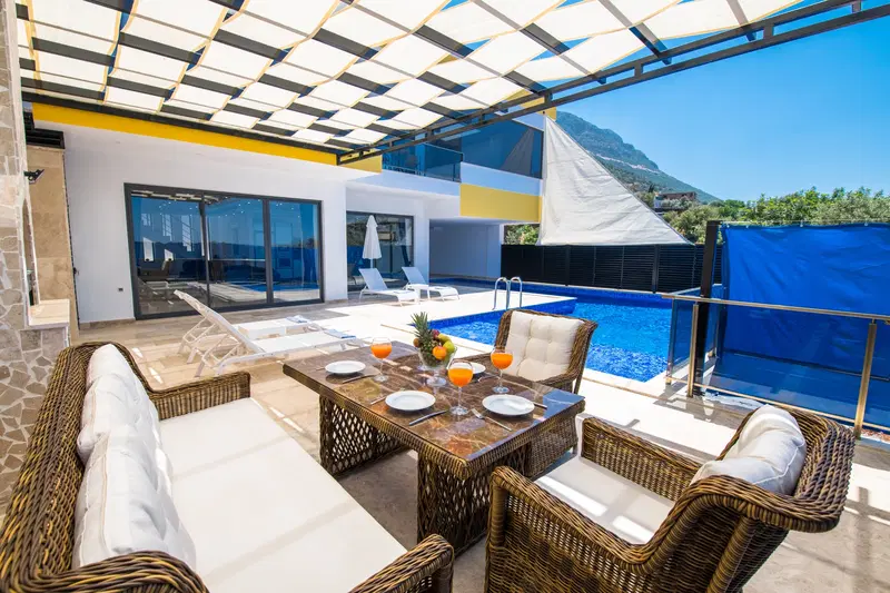 Kalkan’da muhafazakar kiralık villa, fotoğraf 7