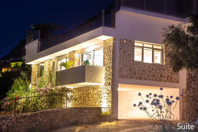 Kalkan’da deniz manzaralı kiralık villa, fotoğraf 3