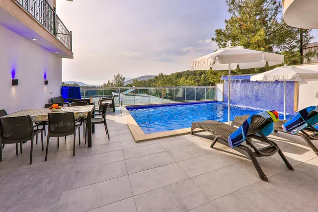 Kalkan’da jakuzili kiralık villa, fotoğraf 2