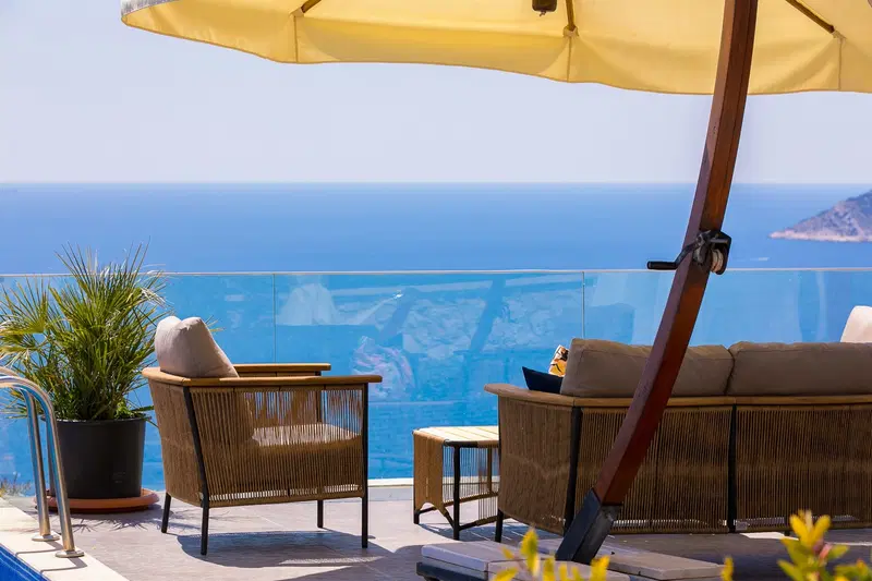 Kalkan’da bahçeli kiralık villa, fotoğraf 4