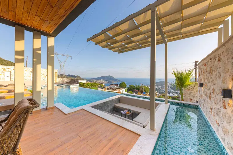 Kalkan’da özel havuzlu kiralık villa, fotoğraf 6