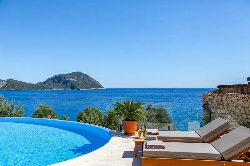 Kalkan’da denize yakın kiralık villa, fotoğraf 5
