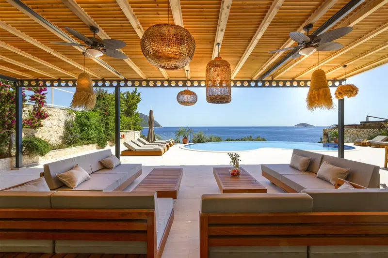 Kalkan’da lüks kiralık villa, fotoğraf 7
