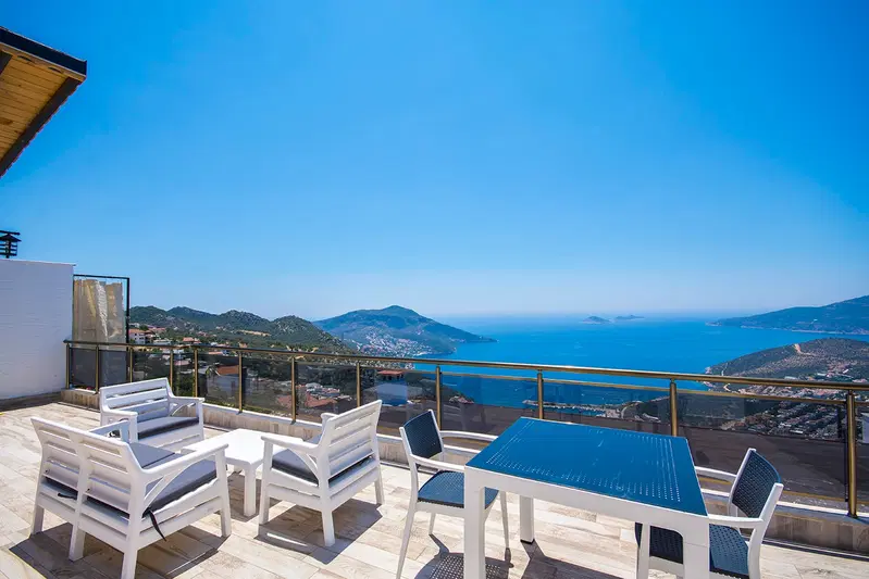 Kalkan’da balayı kiralık villa, fotoğraf 6