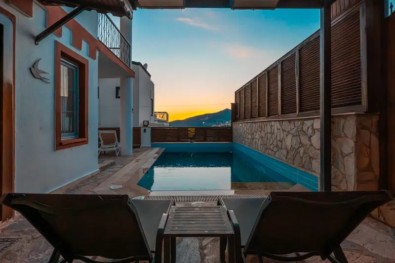 Kalkan’da özel havuzlu kiralık villa, fotoğraf 3