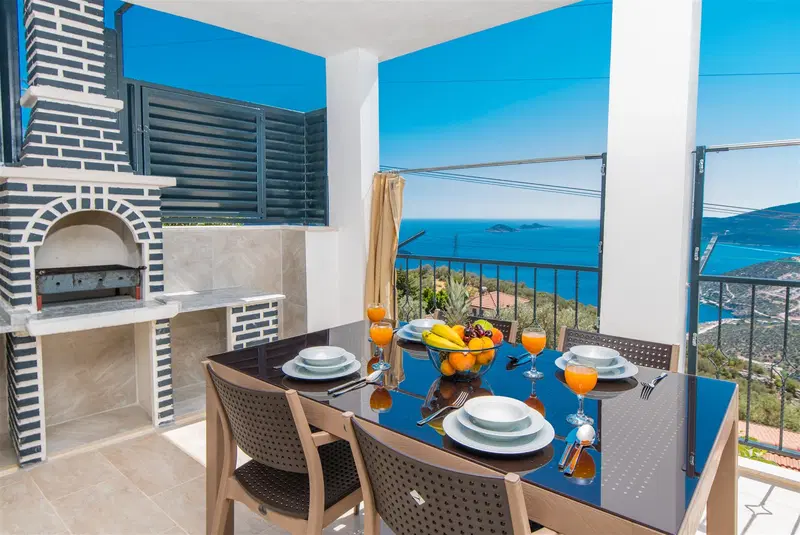 Kalkan’da jakuzili kiralık villa, fotoğraf 2