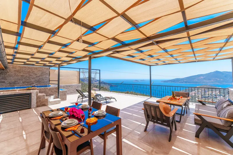 Kalkan’da yan yana kiralık villa, fotoğraf 7