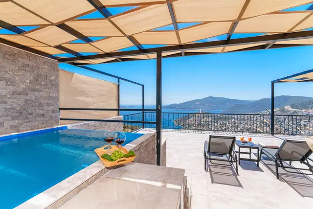 Kalkan’da bahçeli kiralık villa, fotoğraf 4